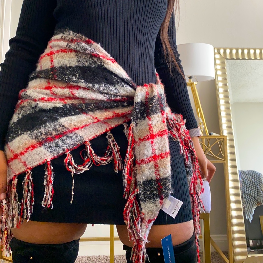 Super Soft Plaid Scarf